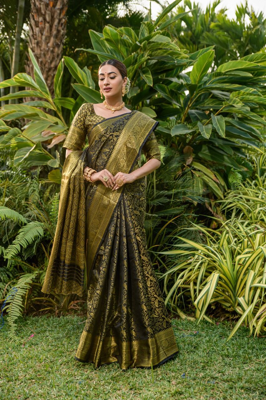 Mandakini Silk 3 Lichi Silk Designer Sarees Catalog